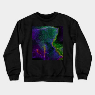 Black Panther Art - Glowing Edges 143 Crewneck Sweatshirt